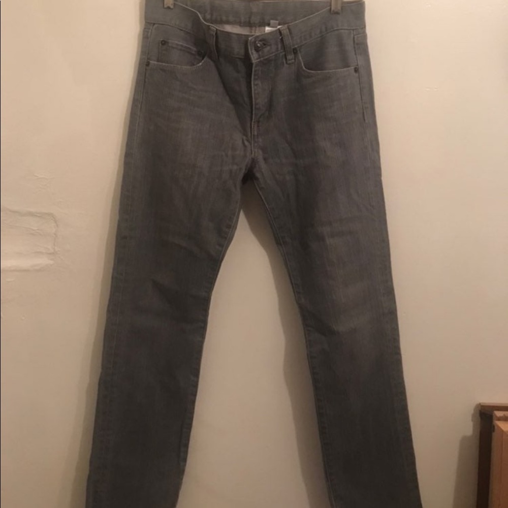 Grey uniqlo jeans